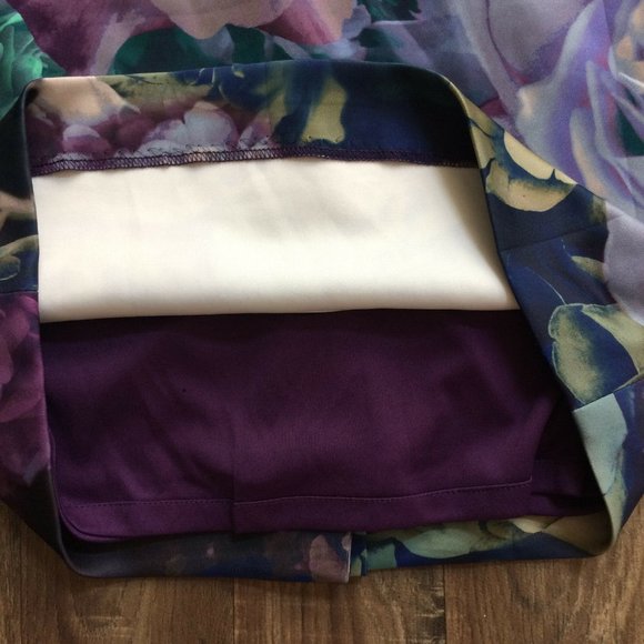 Tahari Arthur Levine Cold Shoulder Sleeve Shift - Picture 4 of 8